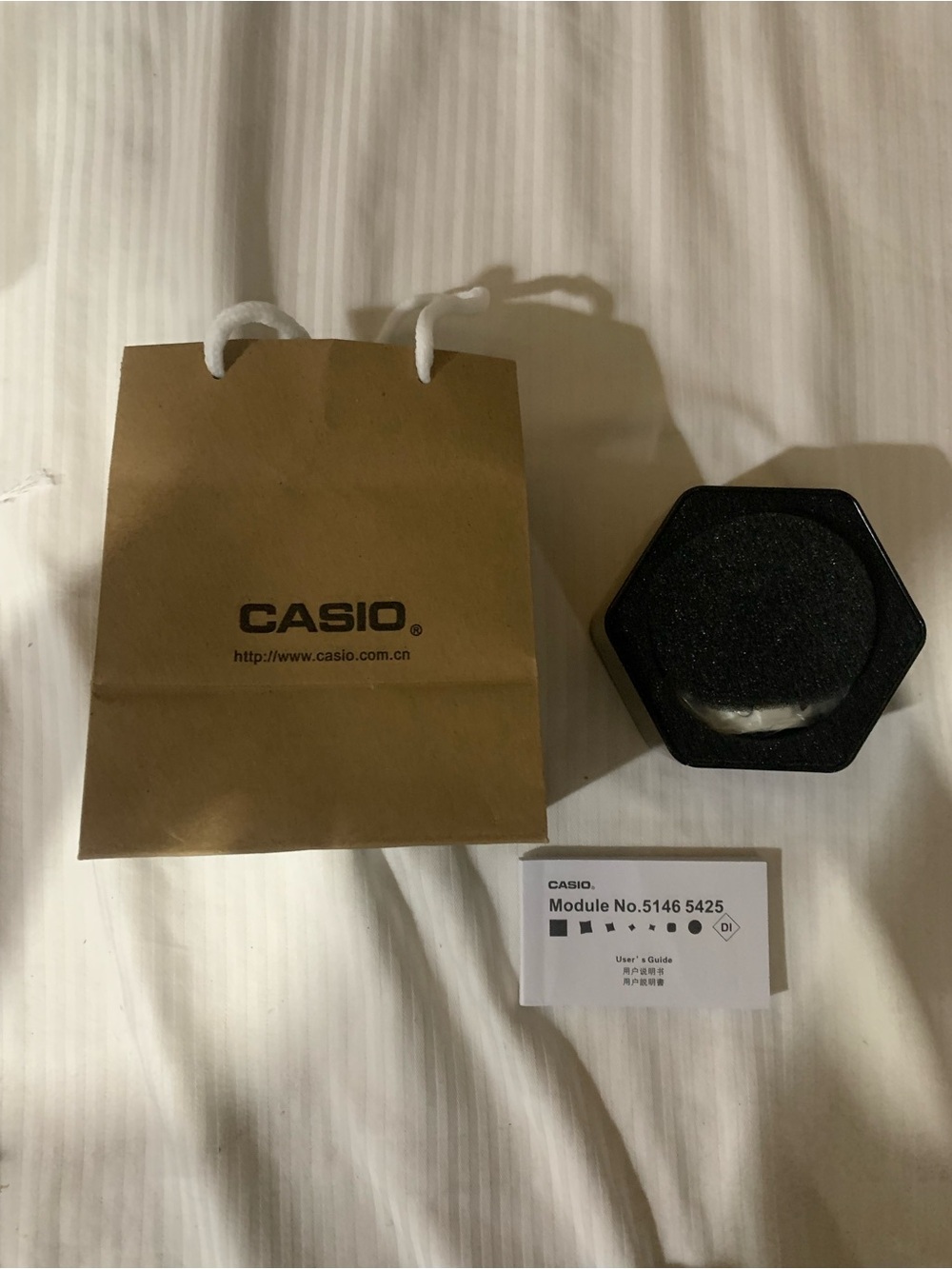 Women’s Casio G-SHOCK GMA-S2100GA-7A  w/ Box & Manual